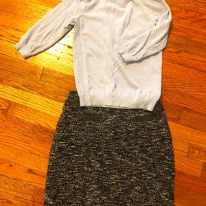 Light Blue Polka Dot Sweater